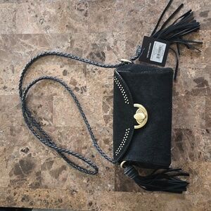 Genuine Leather Crossbody Purse